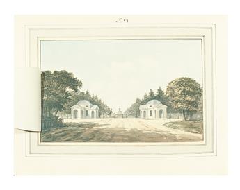 (LANDSCAPE ARCHITECTURE.) Malins, Edward. The Red Books of Humphry Repton.